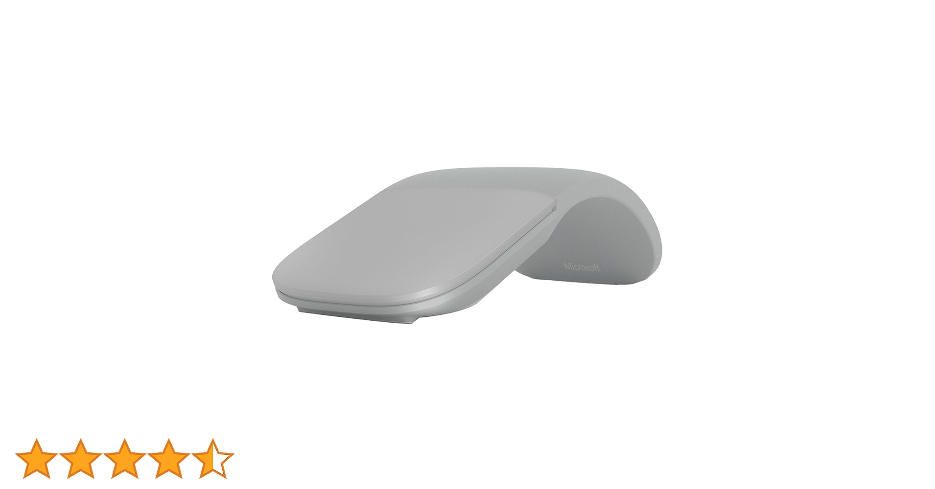 Microsoft Surface Arc Mouse ホワイト Microsoft Surface Arc Mouse (Light Gray, Bluetooth, Touch